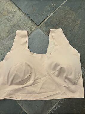 True & Co. Nude Wireless Bra XL